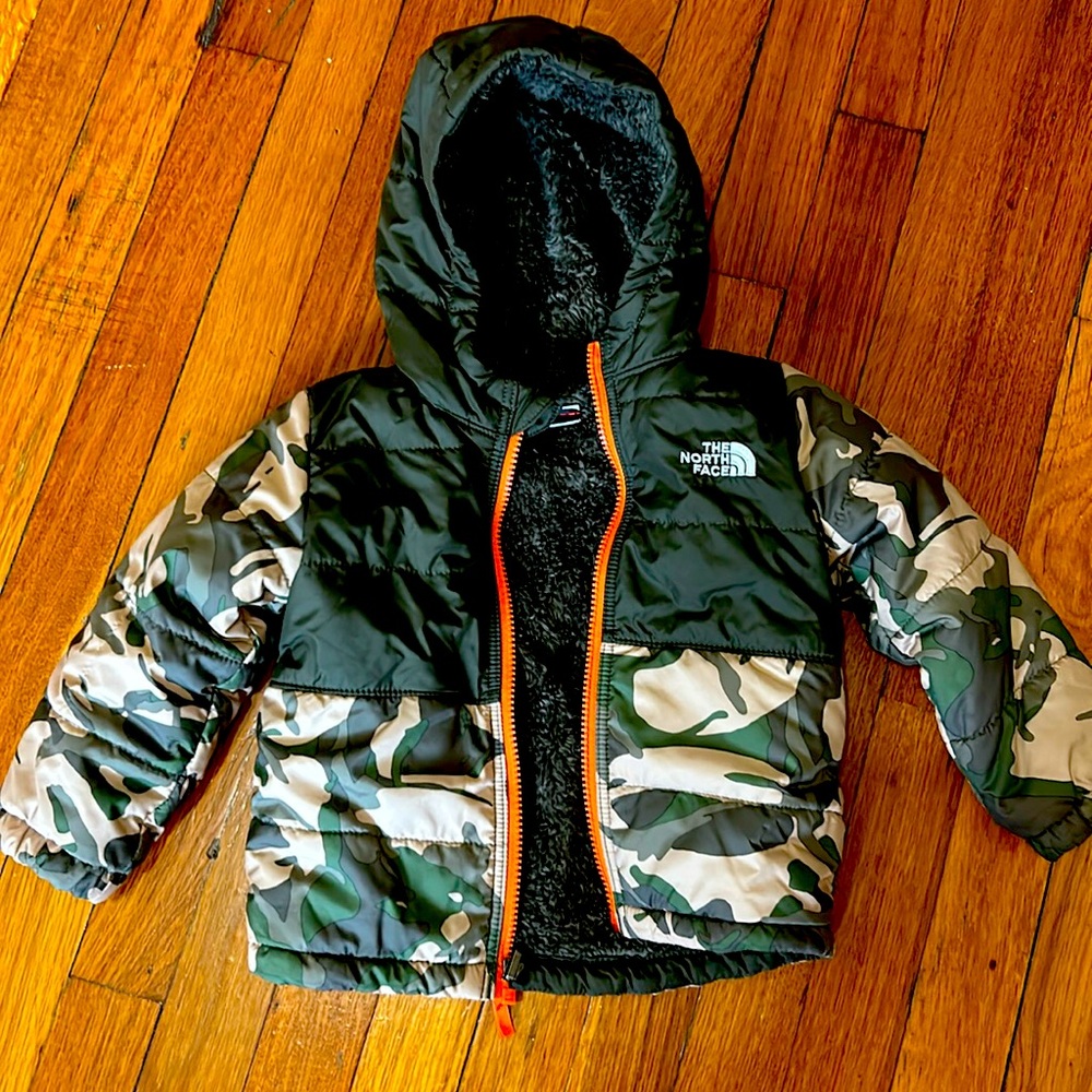 The North Face Military reversible Jacket Toddler 3T